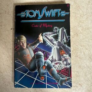 Tom Swift Crater of Mystery #8 Victor Appleton Paperback Book 1983